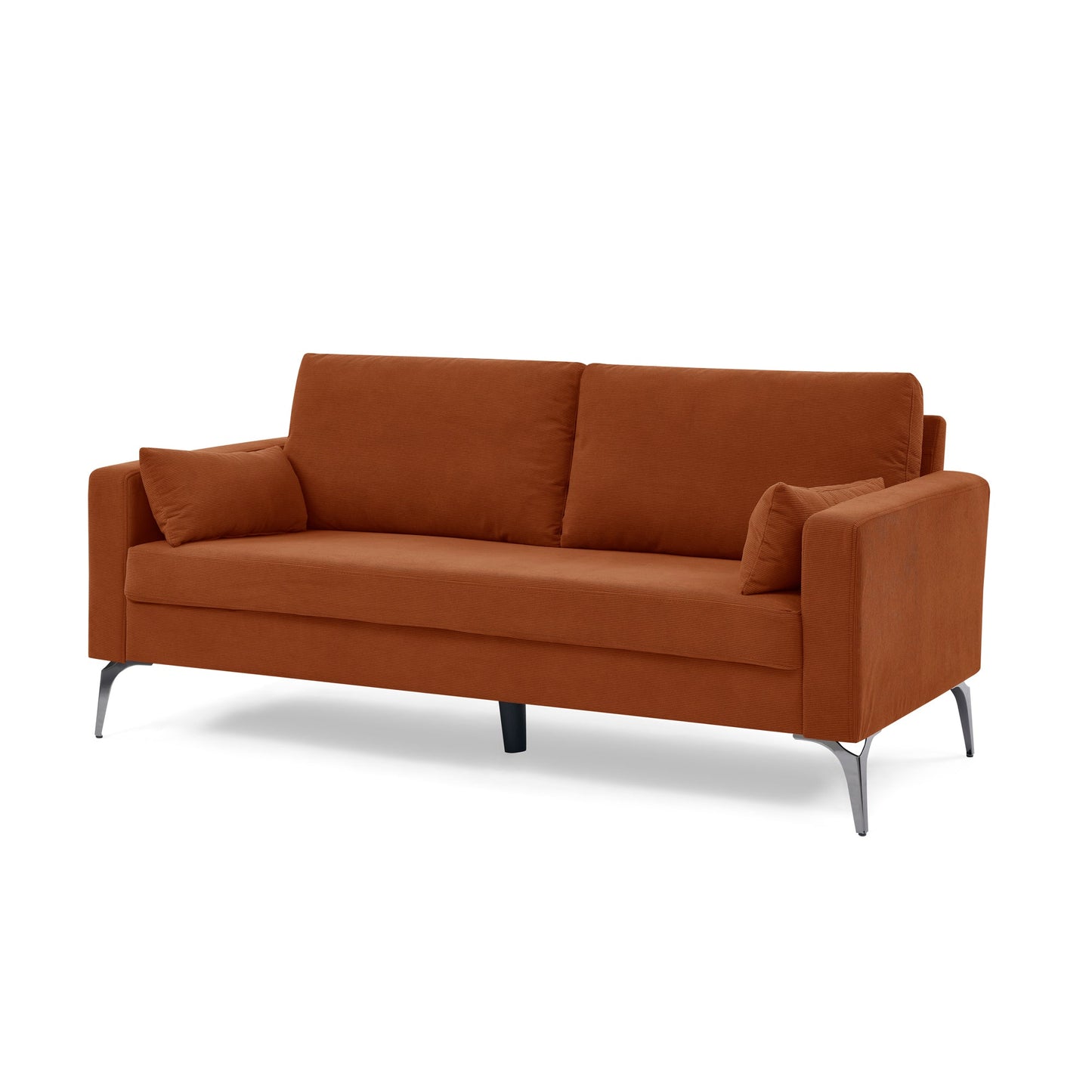 3 Piece Living Room Sofa Set, including 3-Seater Sofa, Loveseat and