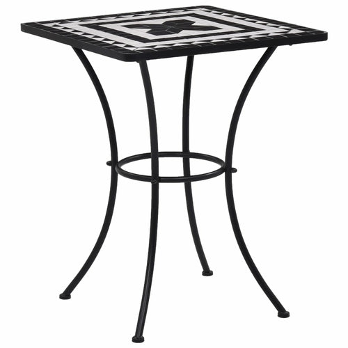 Mosaic Bistro Table Terracotta 23.6" Ceramic