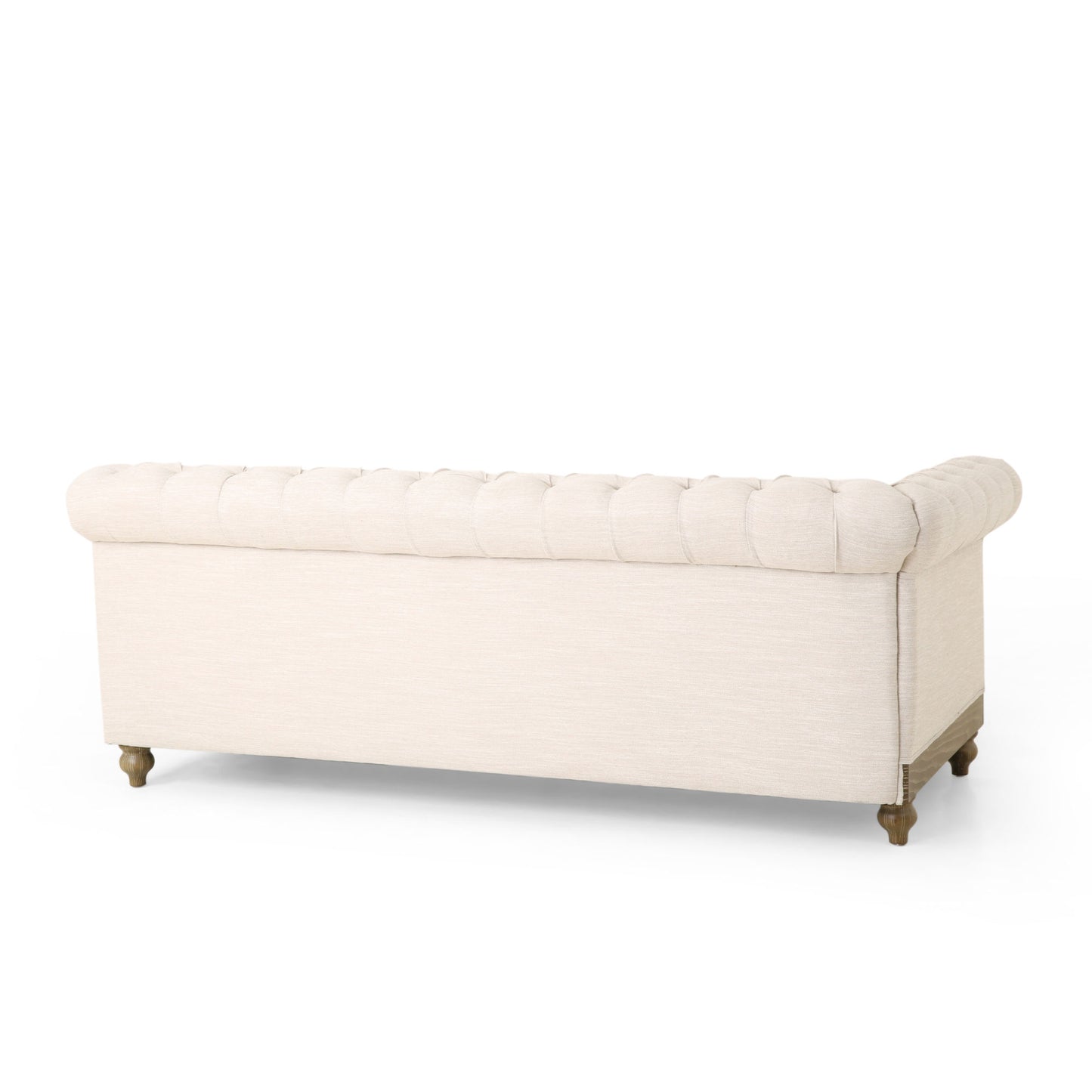 Mirod Comfy Large Sectional Sofa with Wooden Legs, Retro Style for Living Room