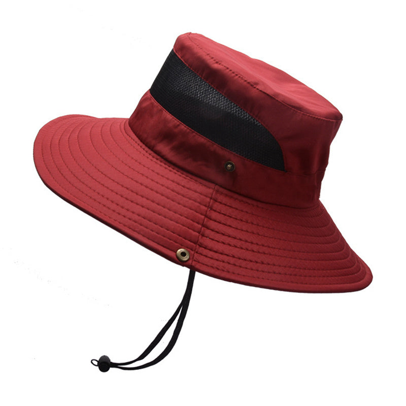 Bucket Hat Summer Men Women Fishing Boonie Hats UV Protection Long Large Wide Brim Hiking Sun Hat Outdoor Cap