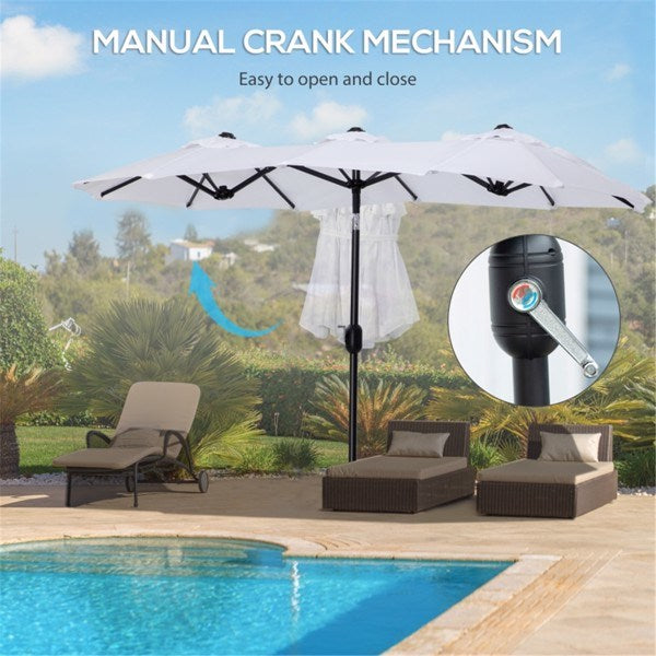 Outdoor beach umbrella /Double-sided Umbrella (Swiship-Ship)(Prohibited by WalMart)