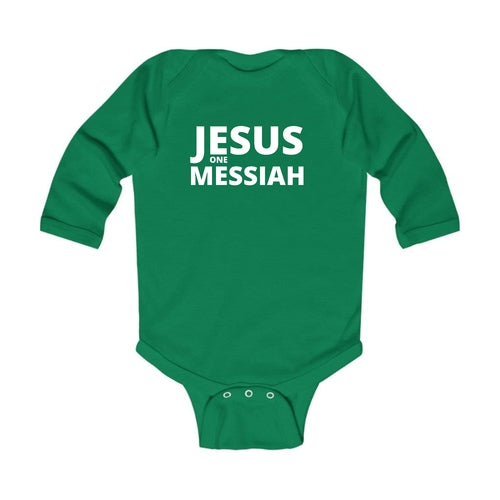 Infant Long Sleeve Graphic T-shirt, Jesus One Messiah