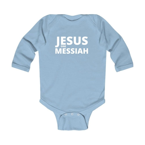 Infant Long Sleeve Graphic T-shirt, Jesus One Messiah
