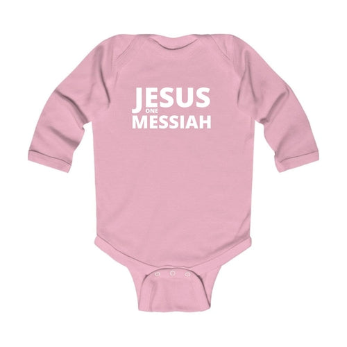 Infant Long Sleeve Graphic T-shirt, Jesus One Messiah