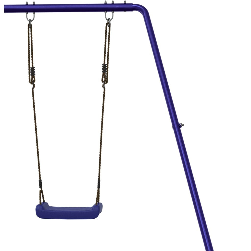 Outdoor Playset Natural wood, blue Solid douglas wood, Polypropylene