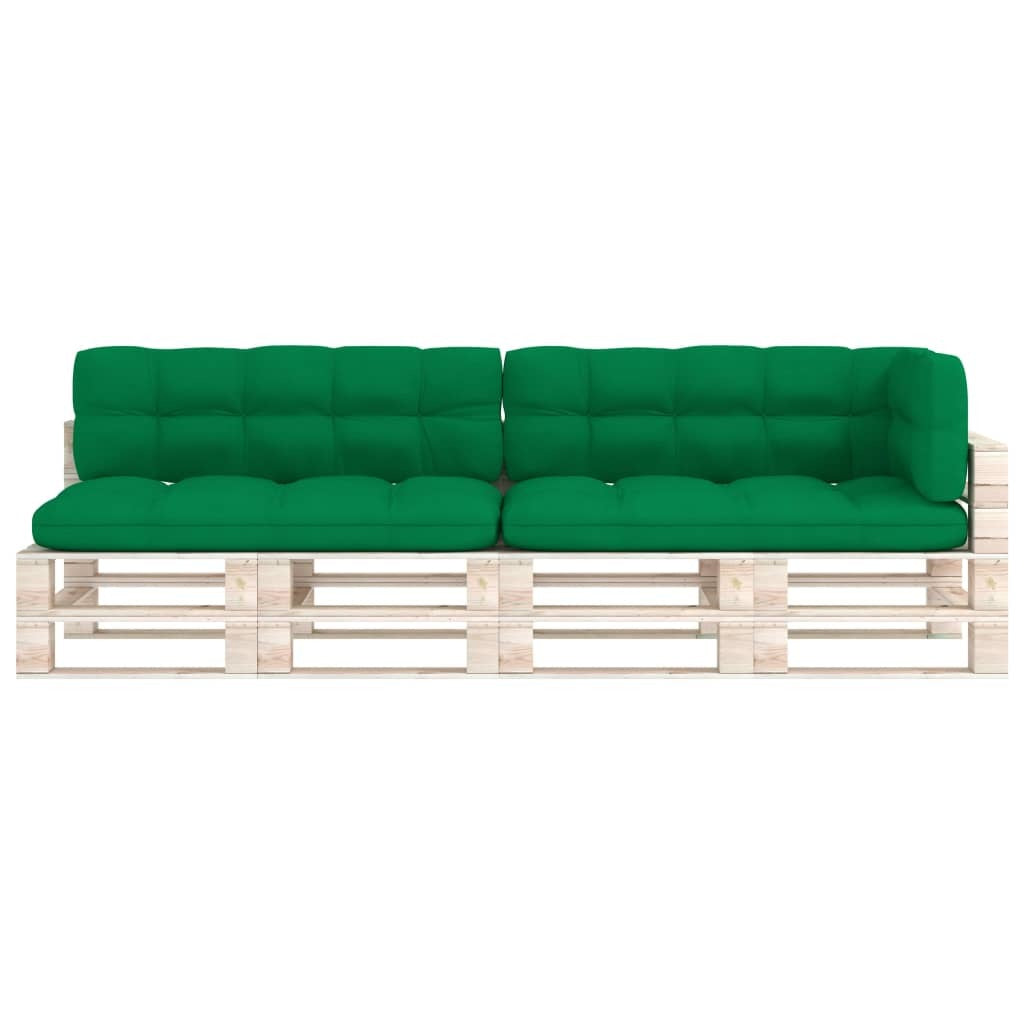Pallet Sofa Cushions 5 Pcs Green - Green