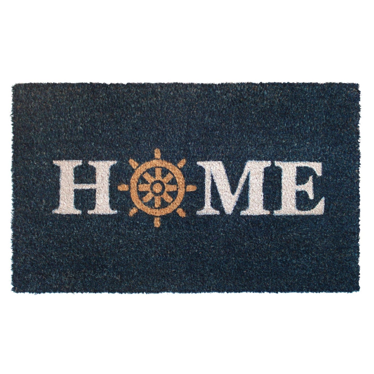 RugSmith White Home with anchor Doormat, 18" x 30"Heart