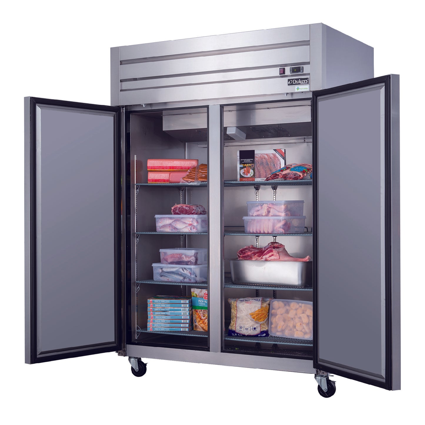 40.7 cu.ft. Commercial Upright Reach-in Refrigerator with 2 doors made by Stainless Steel