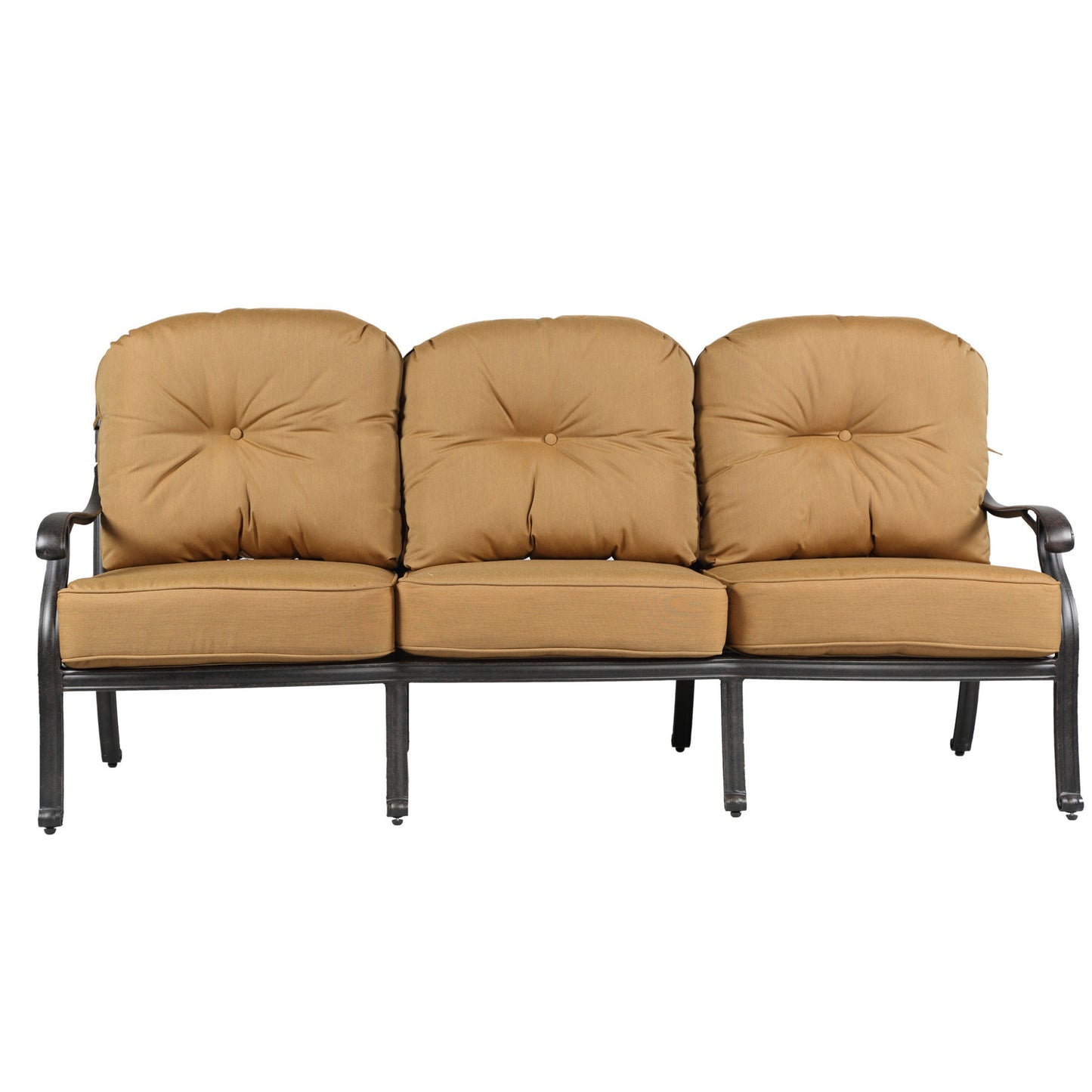 High back sofa with cushion
