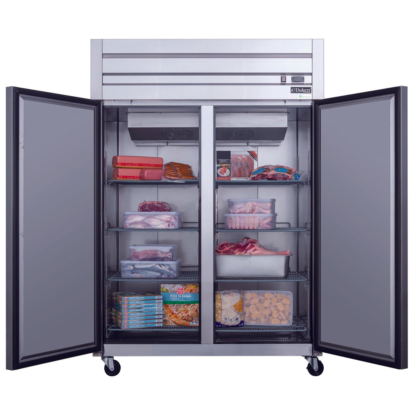 40.7 cu.ft. Commercial Upright Reach-in Refrigerator with 2 doors made by Stainless Steel