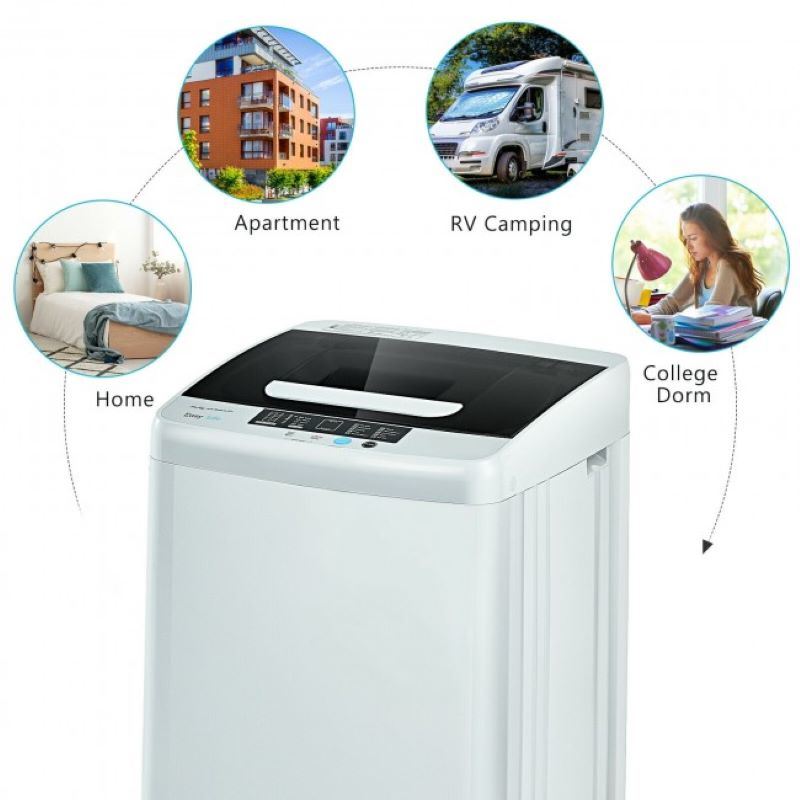 Portable Full-Automatic 10 programs Laundry Washing Machine