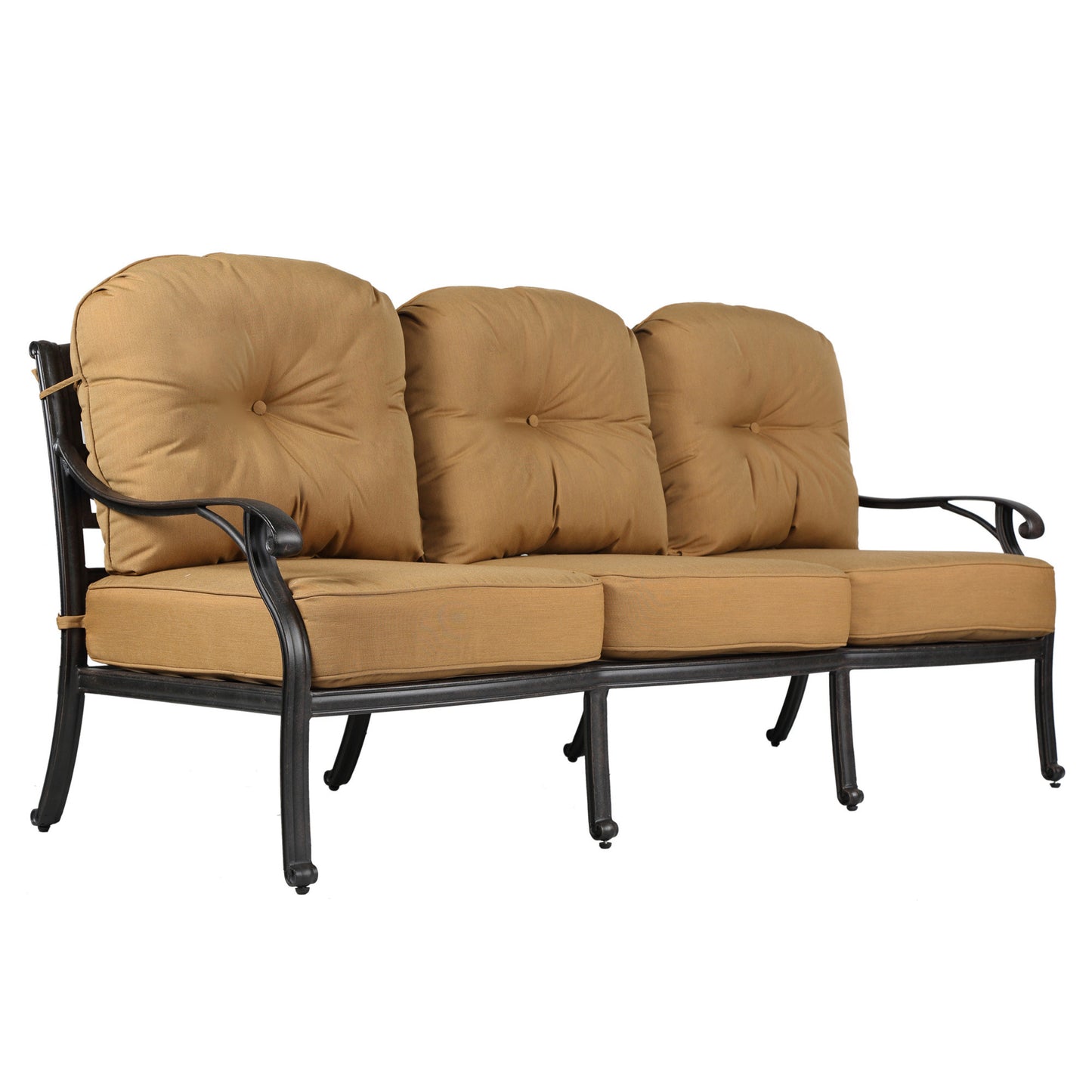 High back sofa with cushion
