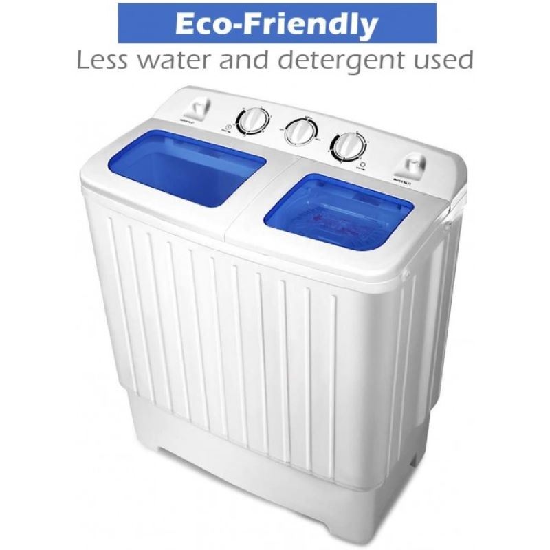 Apartments Compact Twin Tub Spin Washing Machine Dryer