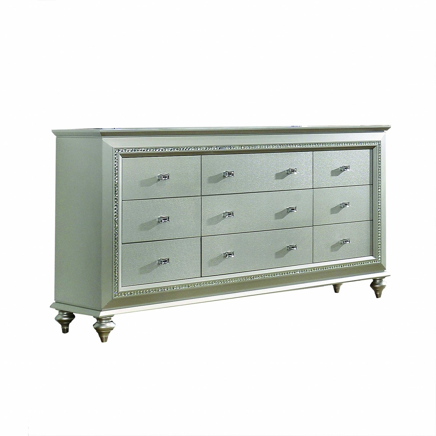 18inches X 66inches X 39inches Champagne Wood Dresser