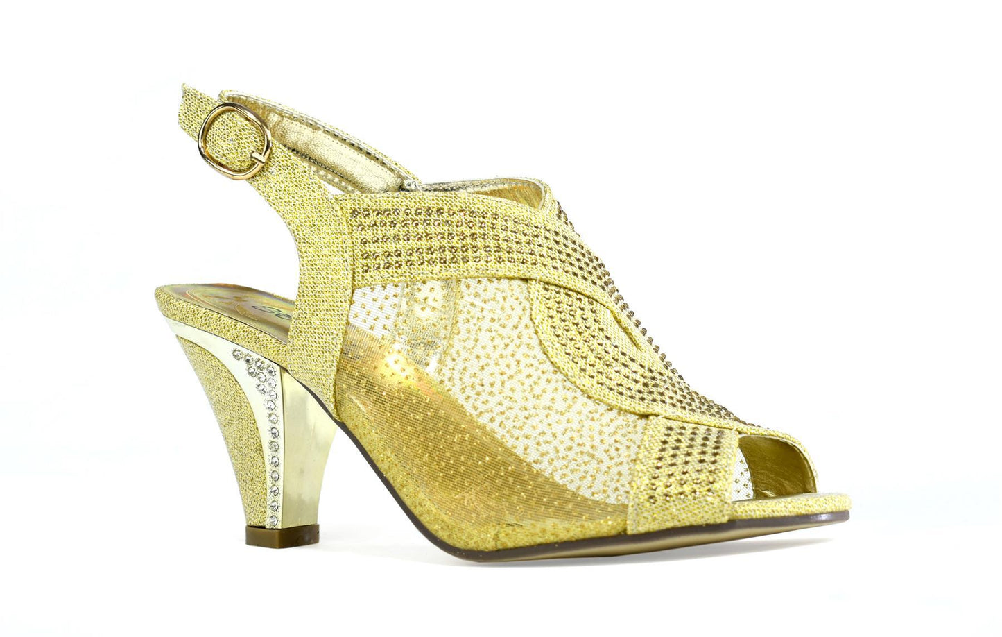 Maxine Net Heel Gold