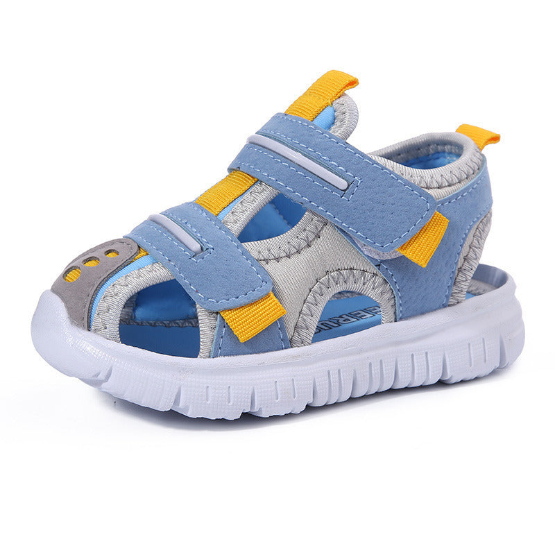 Children Sandals Boys Girls Beach Shoes Soft Lightweight Closed-Toe Outdoor Kids Toddler Sandasl for Baby Shoes Summer