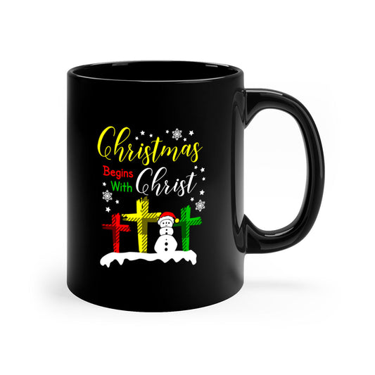 christmas begins with christ style 97#- christmas-Mug / Coffee Cup