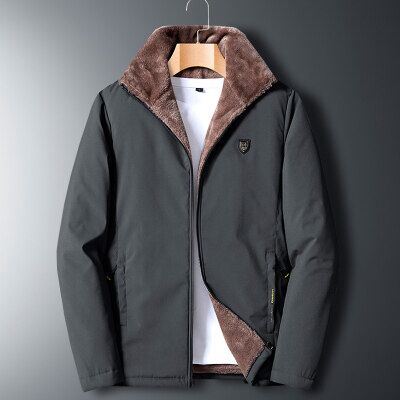 Aulemen Men Winter Jacket Windproof Warm Coat Men&#39;s Casual Men Autumn Brand Outwear New Fashion Outdoor Thick Fleece Jacket Man