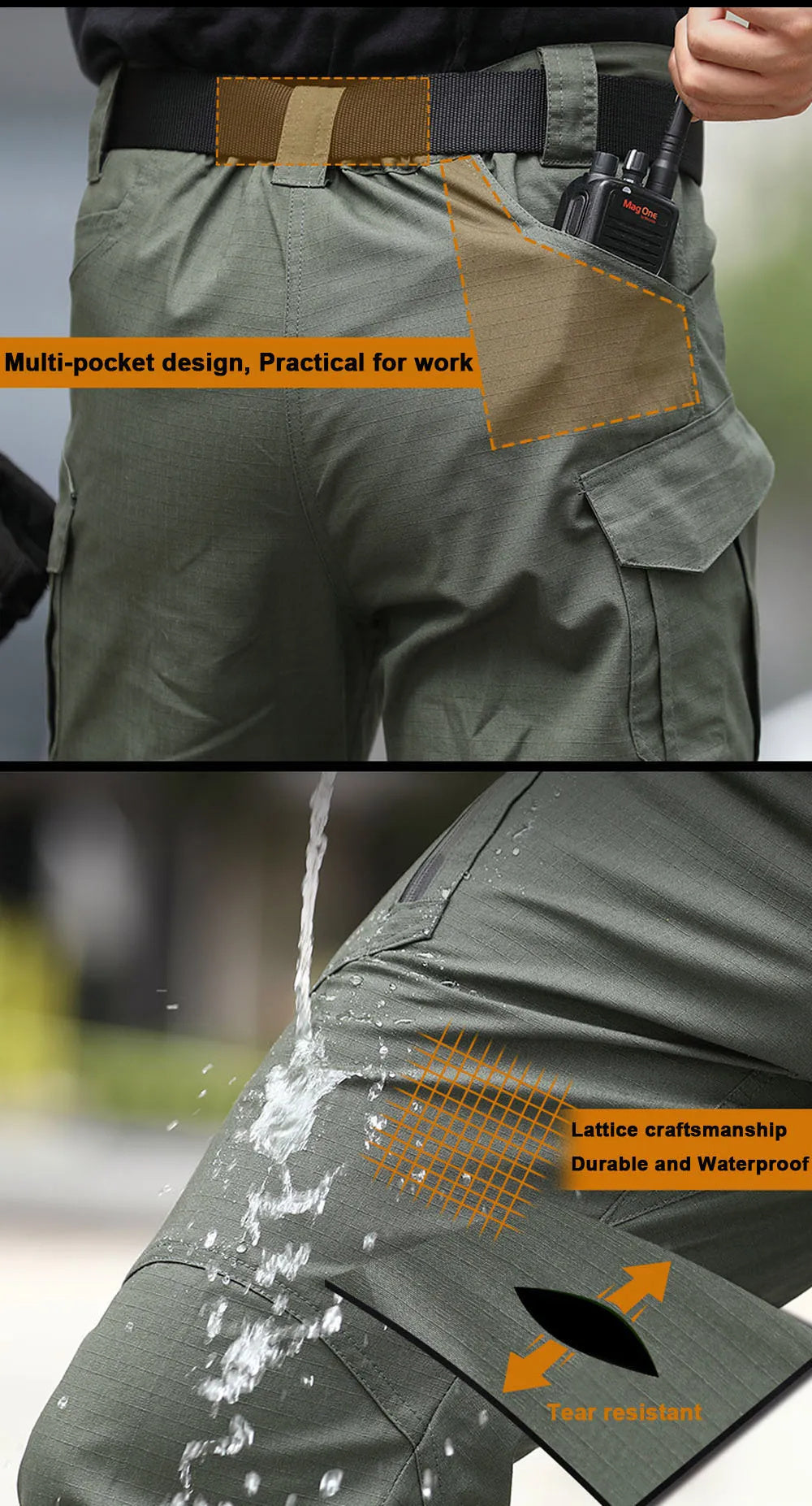 City Tactical Cargo Pants Classic Outdoor Hiking Trekking Army Tactical Joggers Pant Camouflage Military Multi Pocket Trousers