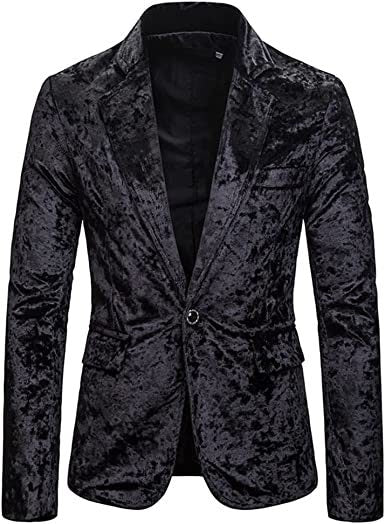 Men's Printed Suit Jacket Stylish Floral Dress Coat Slim Fit Blazer Wedding Dinner Party Tuxedo Jacket