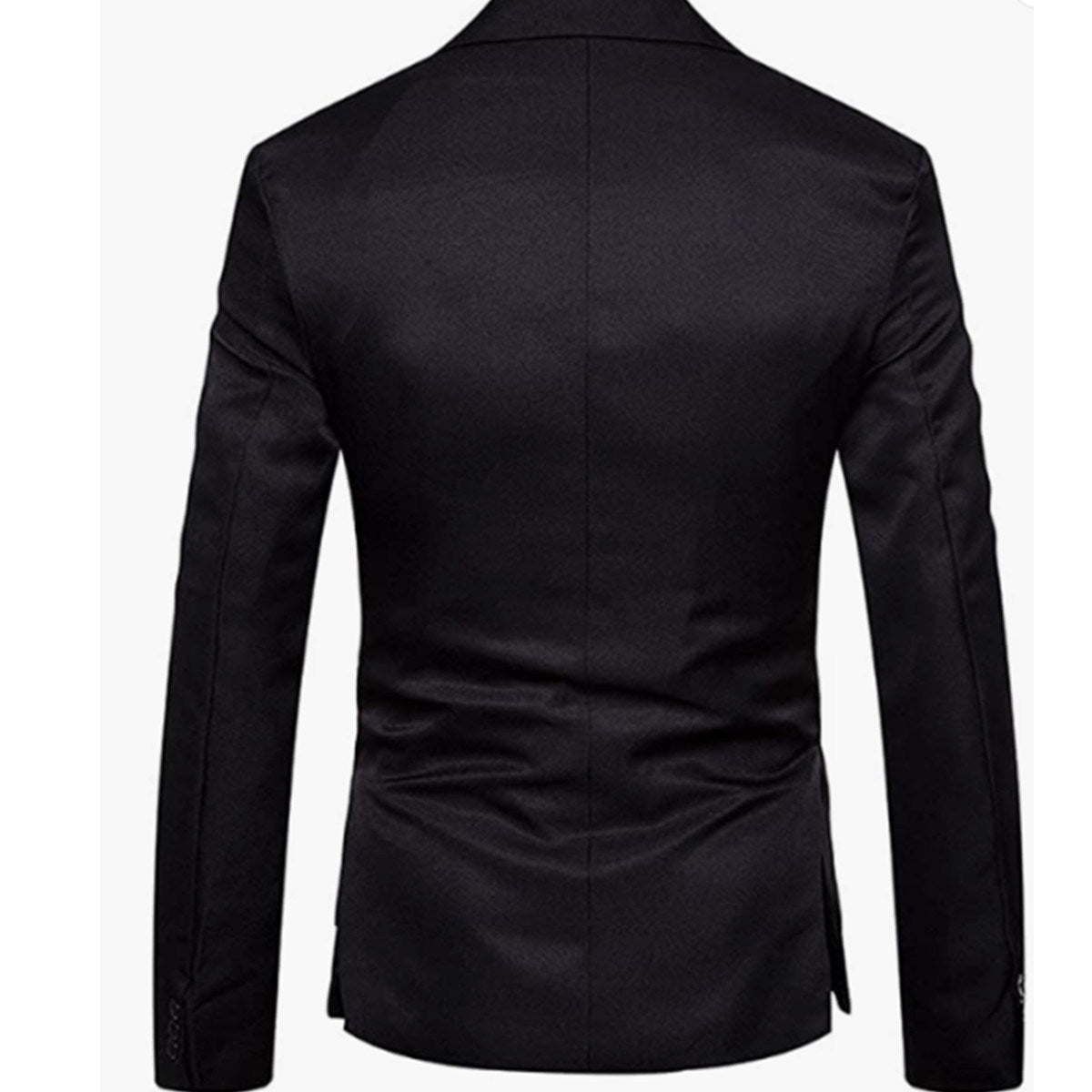 Men's Solid Color Suit Jackets Slim Fit Casual Jackets Suit Collar Single Row One Button Blazers