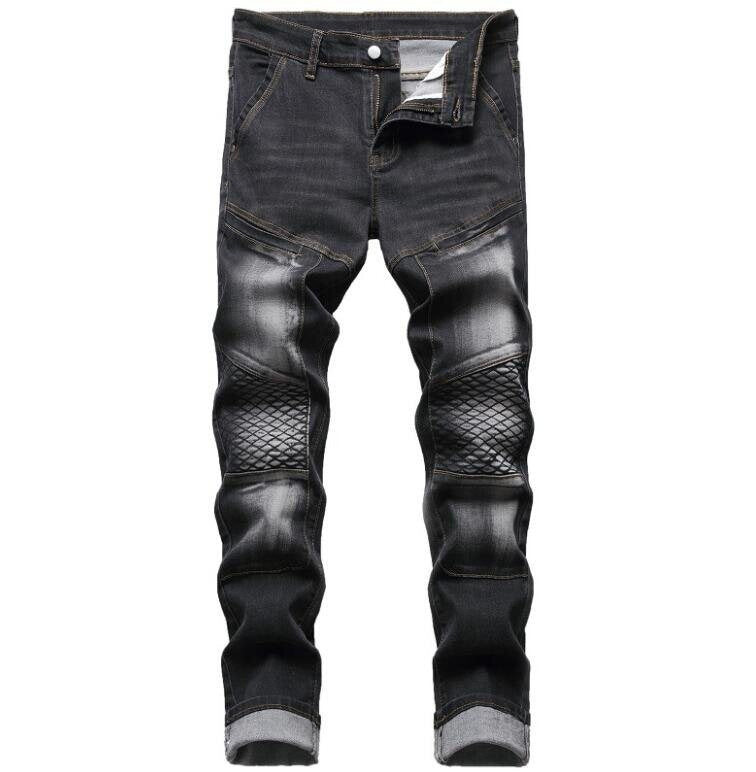 Men Jeans Slim Fit Denim Pants