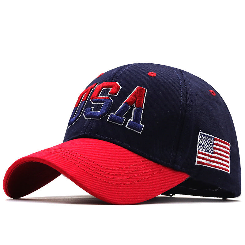 USA Flag Baseball Cap For Men Women Cotton Snapback Hat Unisex America Embroidery Hip Hop Caps Gorras Pet