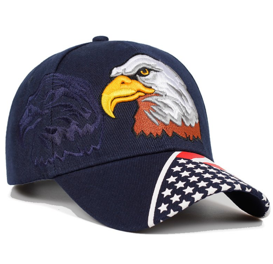 Eagle series embroidered baseball cap