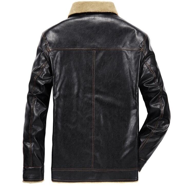 Men's Faux Leather Jacket