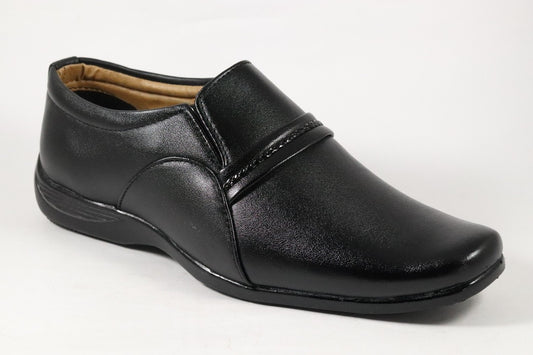 Men's Slip on Formal Shoe Black 7UK