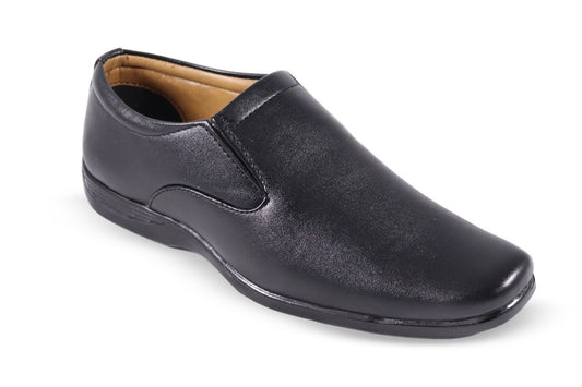 Men's Slip on Formal Shoe Black 9UK
