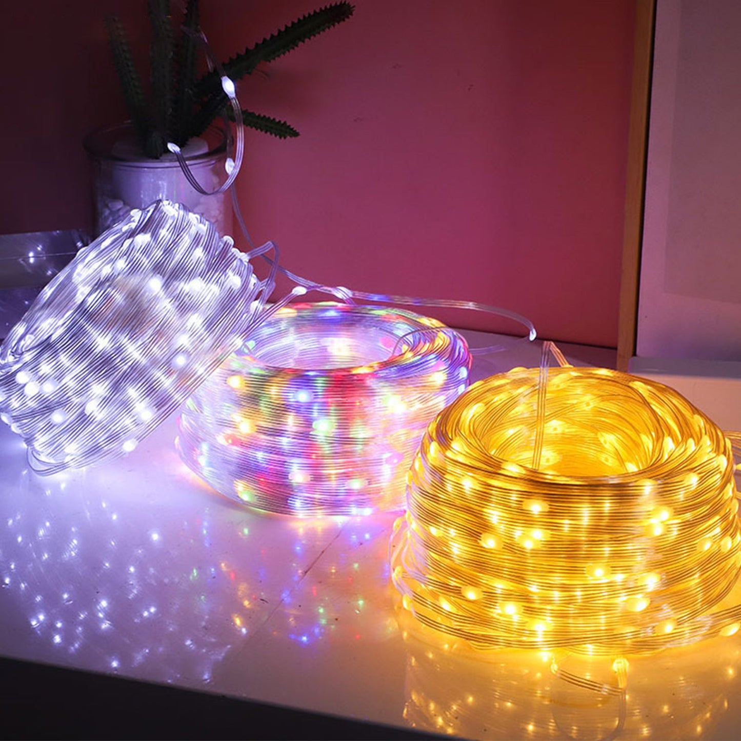 Outdoor Solar Copper Wire Light String Lights Festival Decorations