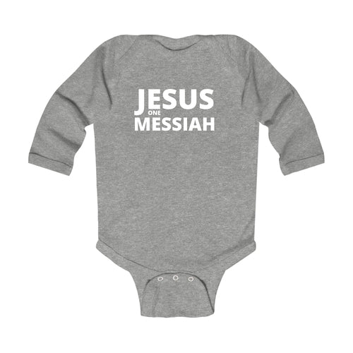 Infant Long Sleeve Graphic T-shirt, Jesus One Messiah