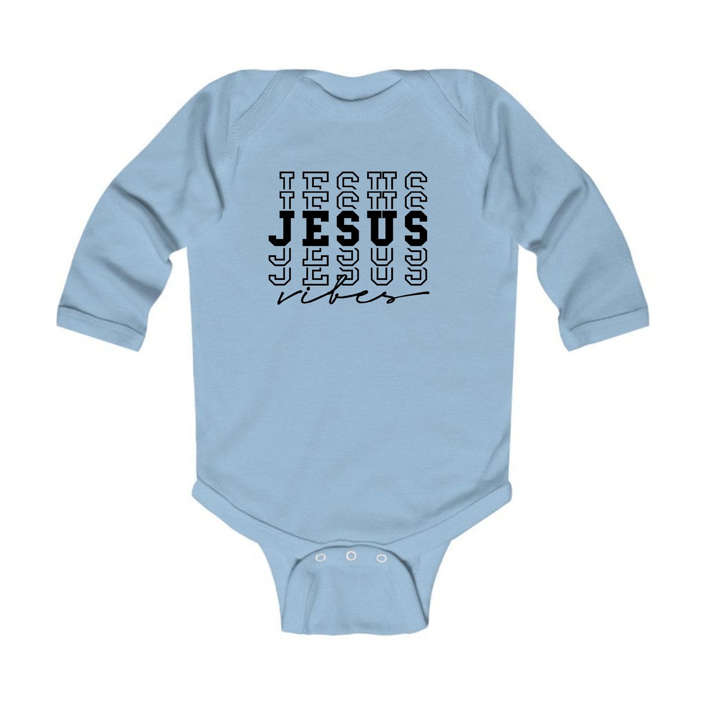 Infant Long Sleeve Graphic T-shirt Jesus Vibes