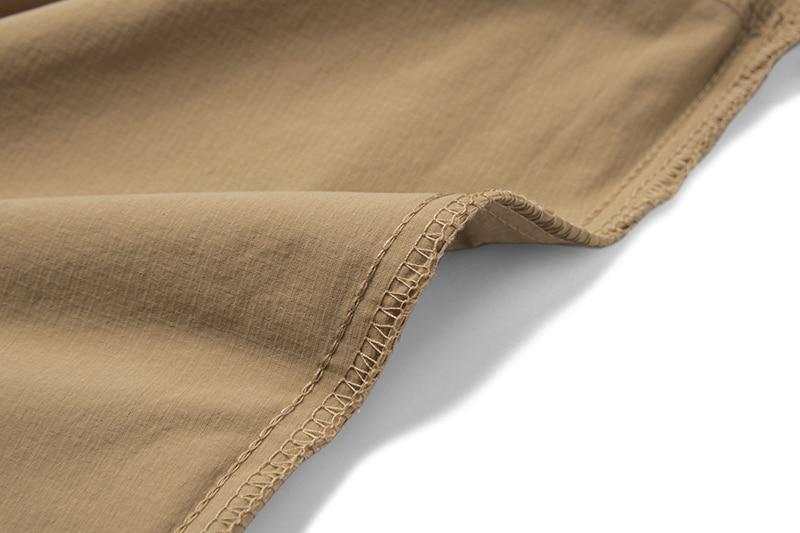 Summer Quick Dry Capri Pants Men's Lightweight Straight Fashion Casual