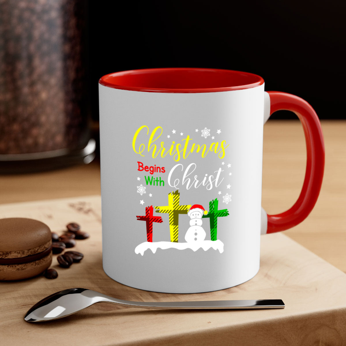 christmas begins with christ style 97#- christmas-Mug / Coffee Cup