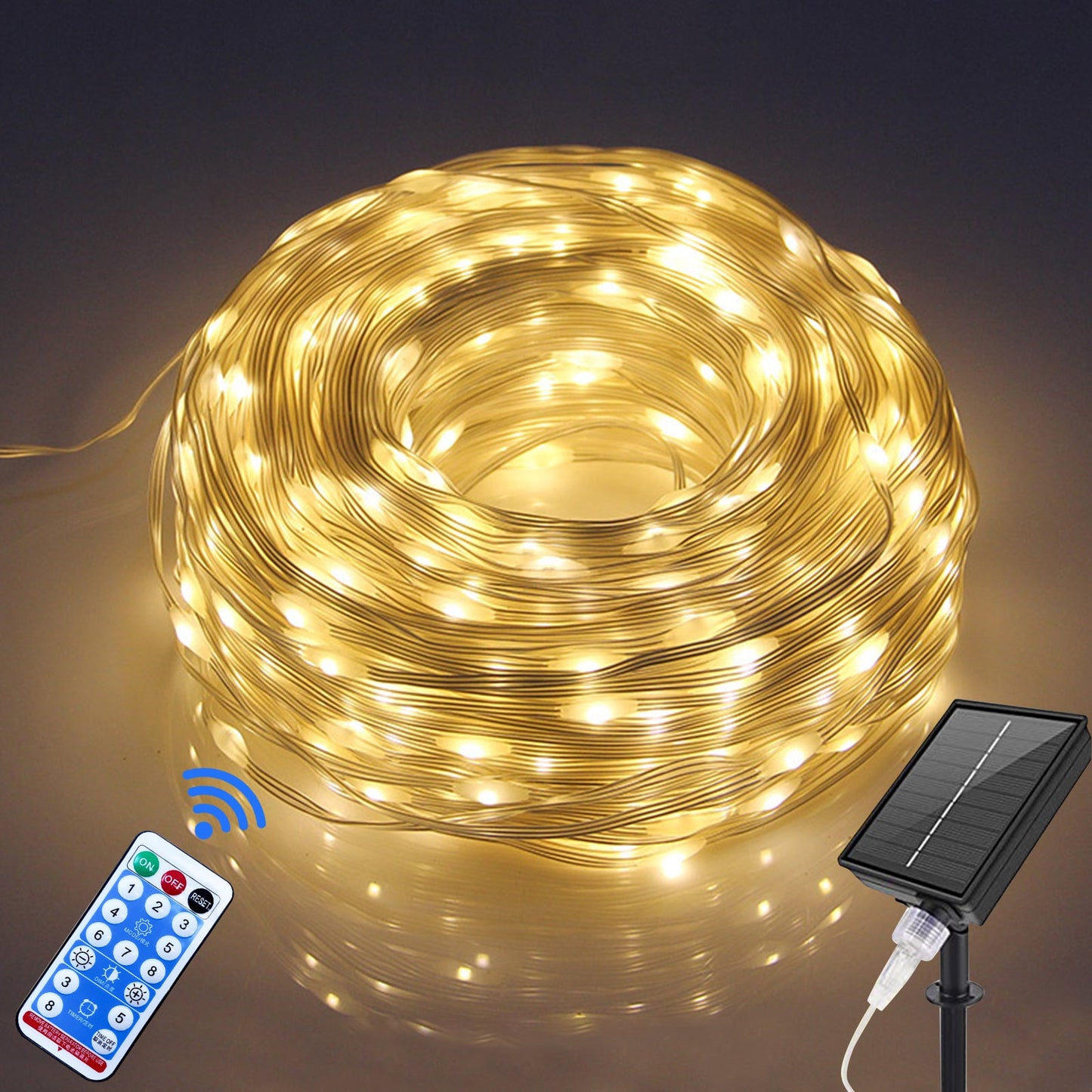 Outdoor Solar Copper Wire Light String Lights Festival Decorations