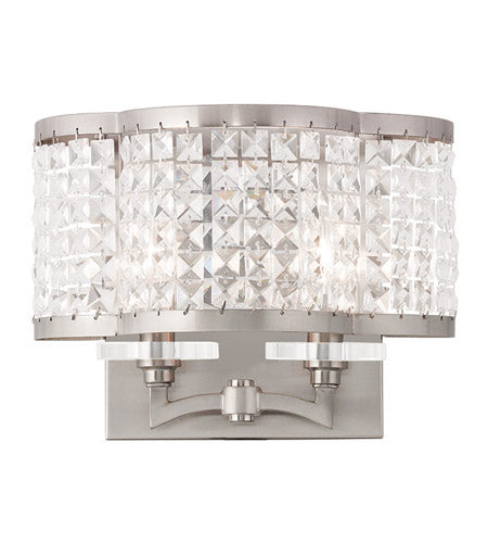 Livex 51008-71 Serafina 8 Light Chandelier in Hand Applied Venetian Go