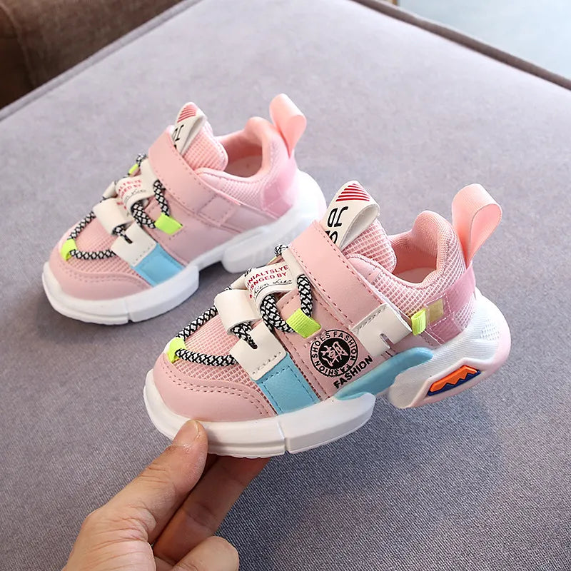 Kids Shoes Children Girls Sneakers Shoes for Baby Toddler Sneakers Casual Shoes Fashion Breathable Boys Sports Shoes Size 21-30