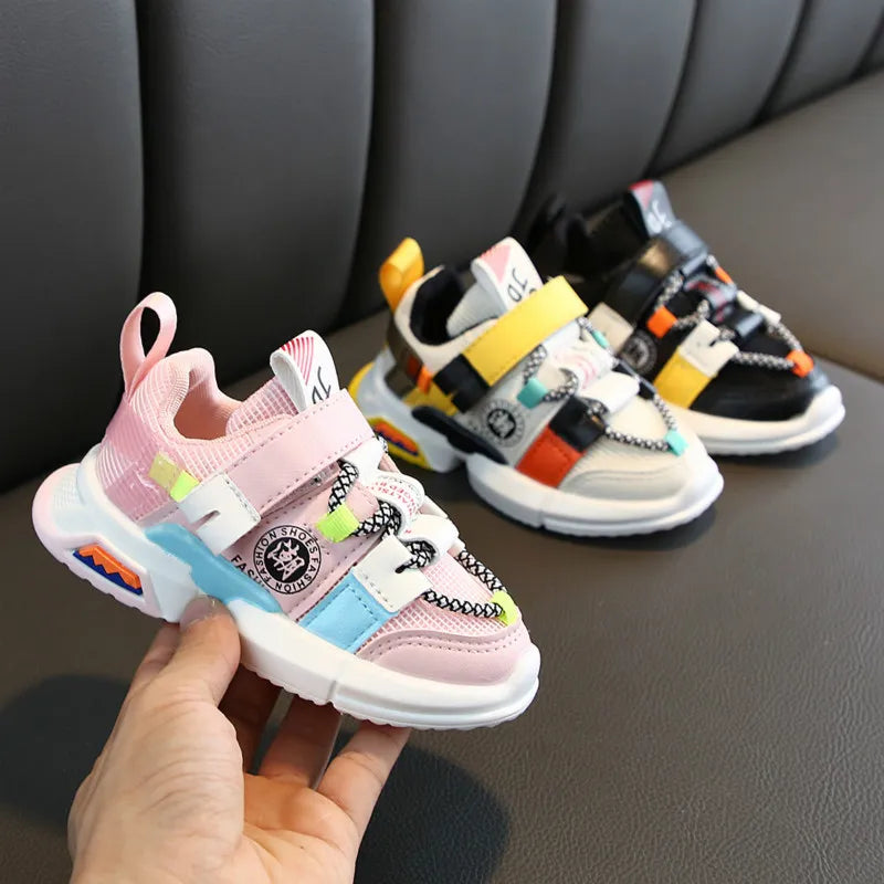 Kids Shoes Children Girls Sneakers Shoes for Baby Toddler Sneakers Casual Shoes Fashion Breathable Boys Sports Shoes Size 21-30