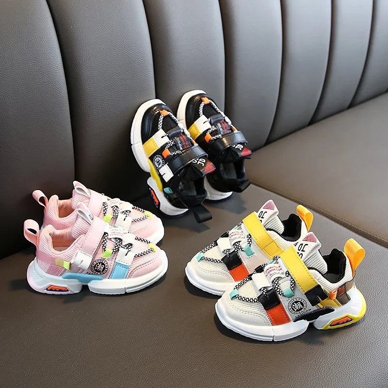 Kids Shoes Children Girls Sneakers Shoes for Baby Toddler Sneakers Casual Shoes Fashion Breathable Boys Sports Shoes Size 21-30