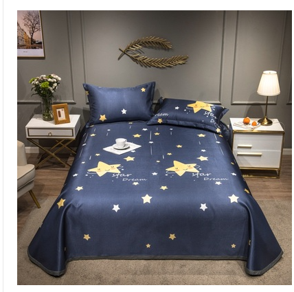 style: Star, Bedding Size: 160x230cm mat plus one pillow - Single Air Conditioner Soft Mat