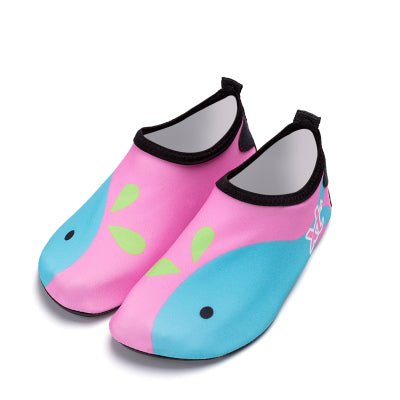 Size: 30 31, Color: Pink whale - Sunice men''s and women''s diving shoes Ultra-light snorkeling, swimming, outdoor beach shoes, treadmill, parent-child anti-skid