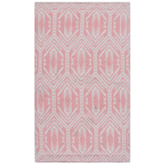 RugSmith Pink Edgehill Anti-Fatigue Kitchen Mat, 20"x36"Heart