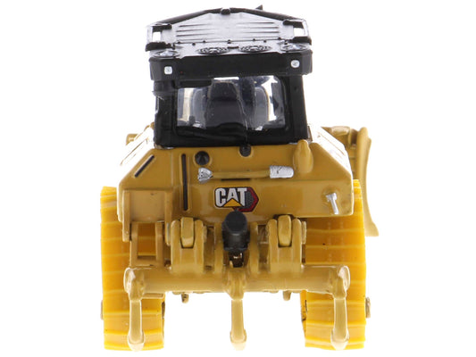 CAT Caterpillar D5 Track-Type Dozer Yellow with Fine Grading Undercarriage and Foldable Blade "High Line Series" 1/87 (HO) Scale Diecast Model by Diecast Masters