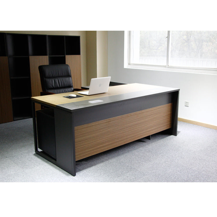 Factory Direct Sale Custom Personal Design Executive Office Furniture Executive CEO Manager Solid Wood Office Desk